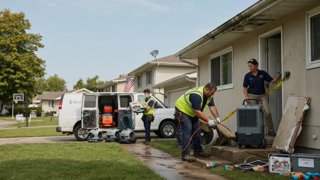 Water Damage Restoration in Jerseyville, IL near me